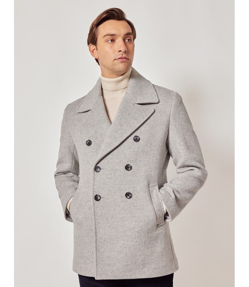 【冬物値引】Herringbone Wool-BlendChester Coat COPDH341-F01-196904-870px-