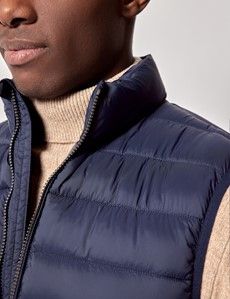 Navy Lightweight Gilet-preview4