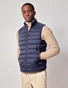 Navy Lightweight Gilet-preview8
