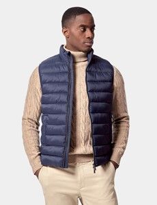 Navy Lightweight Gilet