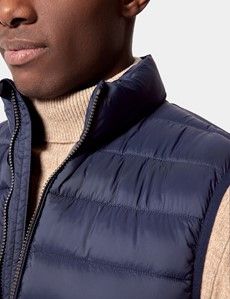 Navy Lightweight Gilet
