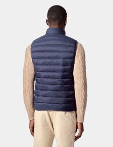 Navy Lightweight Gilet
