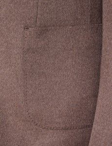 Slim Fit Taupe Blazer