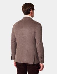 Slim Fit Taupe Blazer