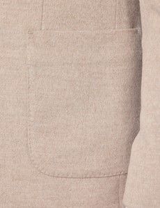 Slim Fit Beige Blazer