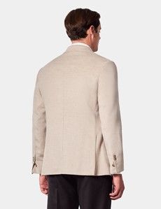 Slim Fit Beige Blazer