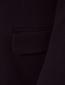 Navy Italian Wool Coat - 1913 Collection-preview3