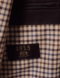 Black Italian Cotton Blend Raincoat - 1913 Collection-preview4