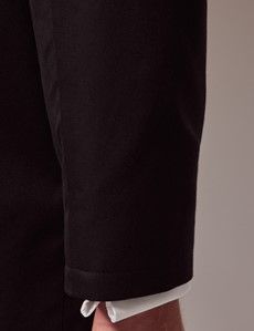 Black Italian Cotton Blend Raincoat - 1913 Collection-preview7