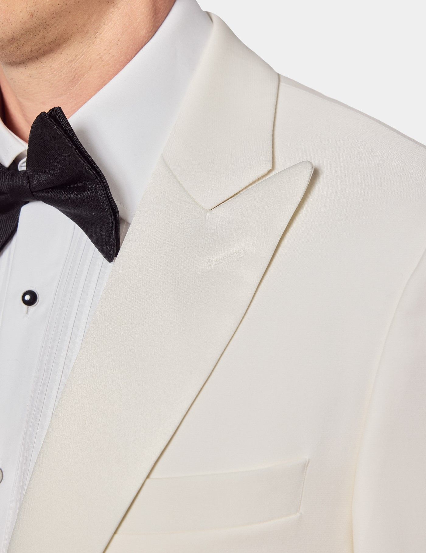 Tailored Fit White 1913 Tuxedo Jacket-preview