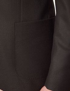 Slim Fit Dark Green Semi Plain 1913 Blazer