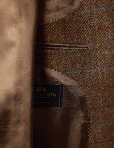 Tailored Fit Tan Check 1913 Blazer