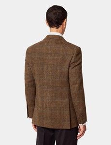 Tailored Fit Tan Check 1913 Blazer