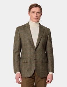 Tailored Fit Green Check 1913 Blazer