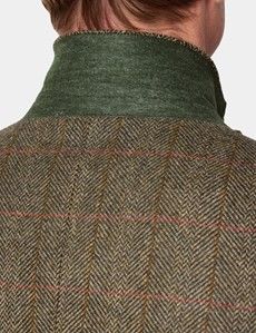 Tailored Fit Green Check 1913 Blazer
