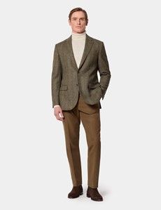 Tailored Fit Green Check 1913 Blazer