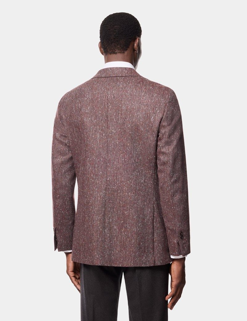 Tailored Fit Dark Wine 1913 Blazer thumbnail 4