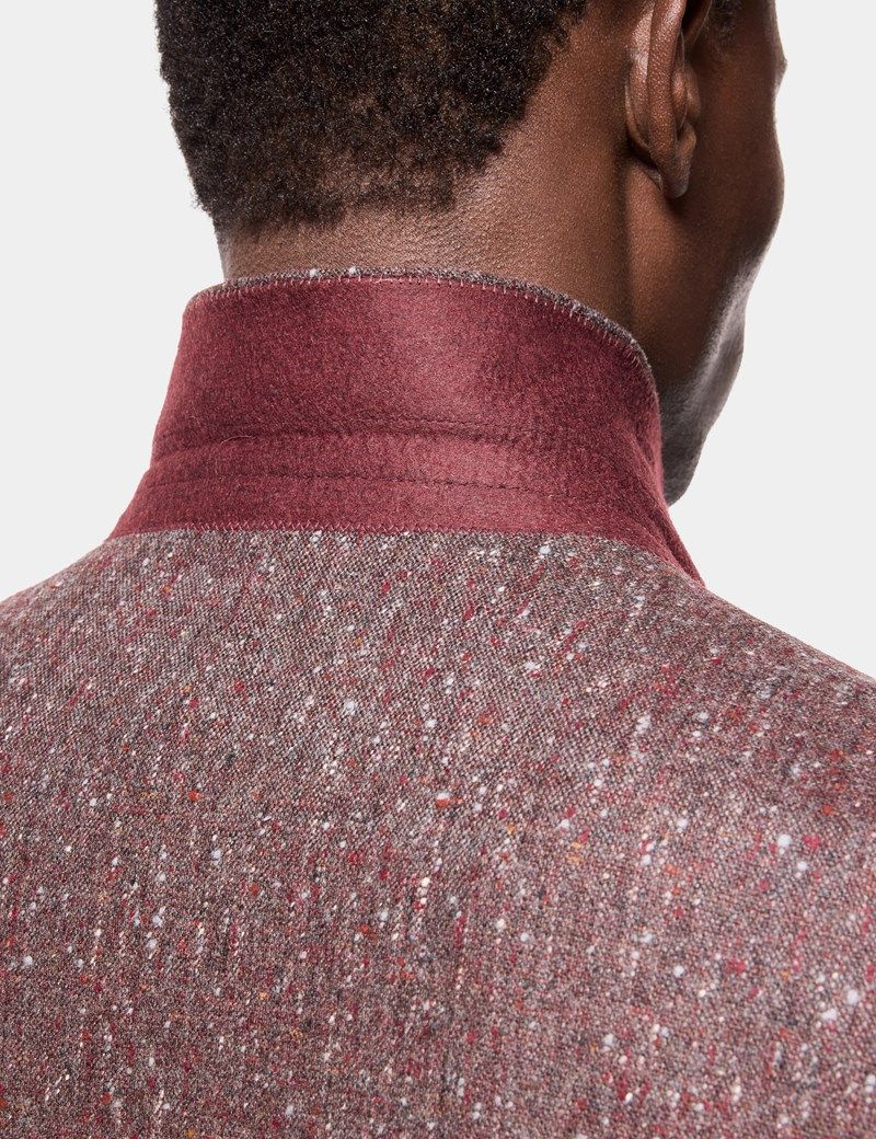 Tailored Fit Dark Wine 1913 Blazer thumbnail 5
