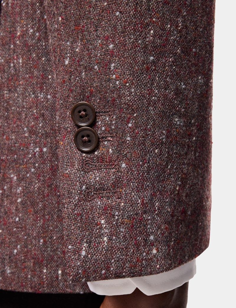 Tailored Fit Dark Wine 1913 Blazer thumbnail 6