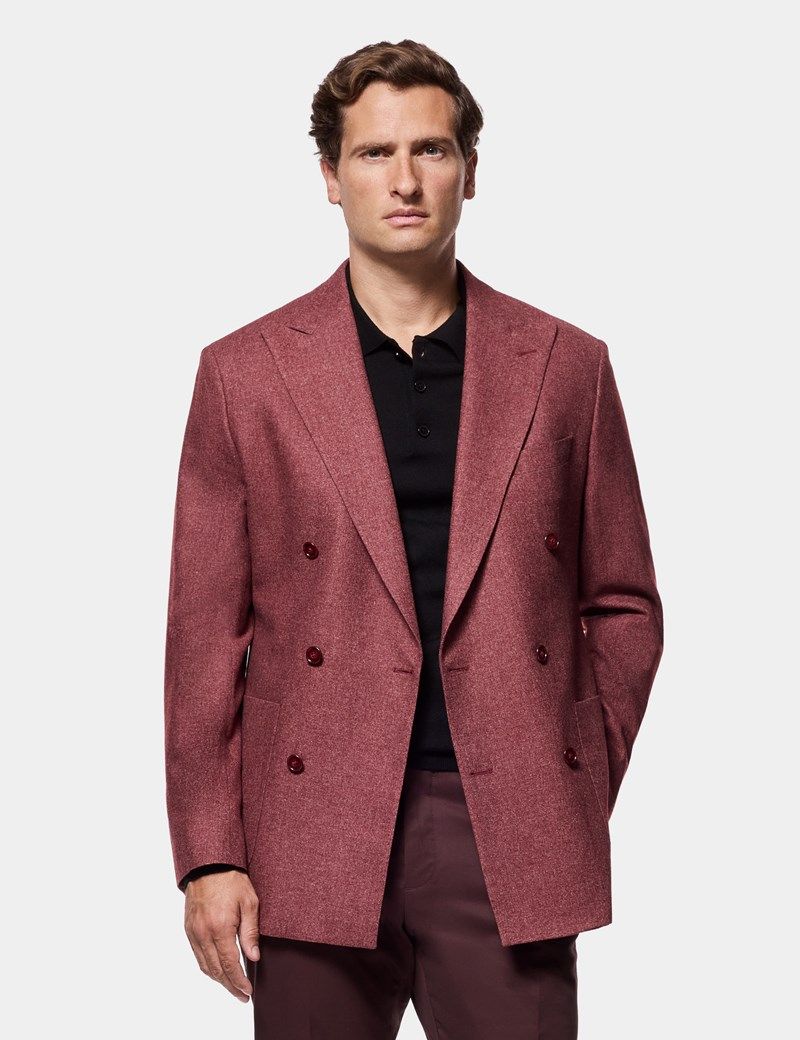 Tailored Fit Washed Red 1913 Blazer thumbnail 2