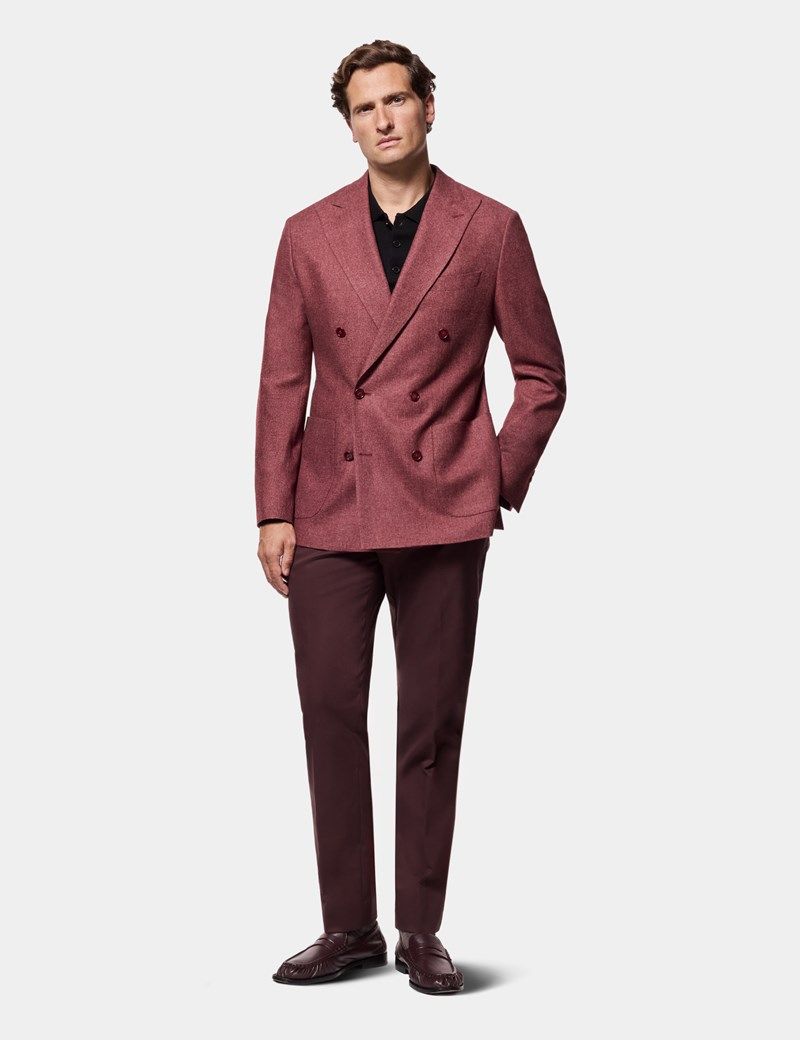 Tailored Fit Washed Red 1913 Blazer thumbnail 3