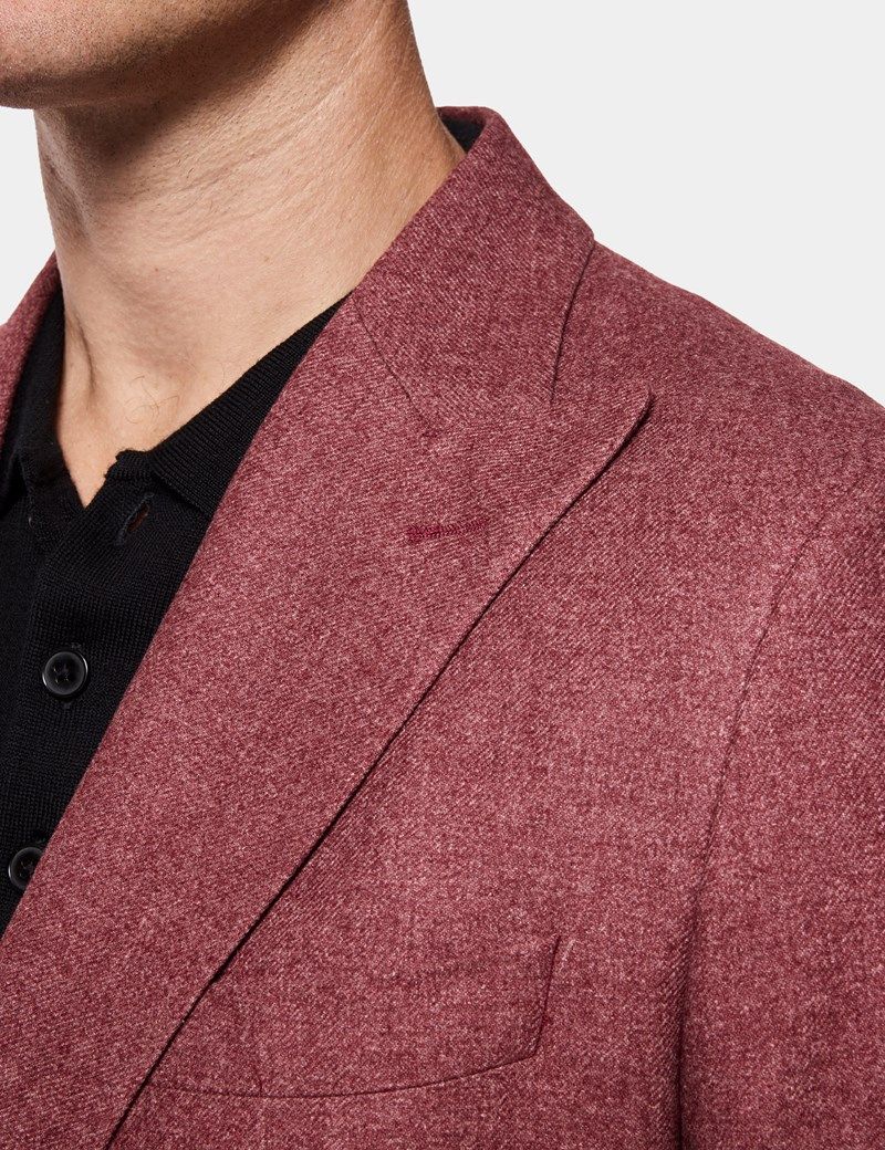 Tailored Fit Washed Red 1913 Blazer thumbnail 4