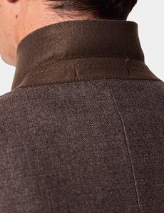 Slim Fit Brown Blazer