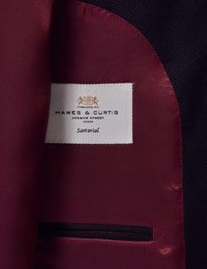 Navy Wool Slim Blazer-preview4