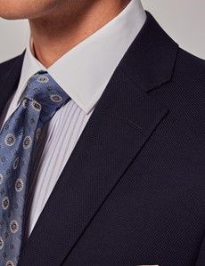 Navy Wool Classic Blazer-preview1