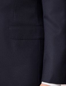 Navy Wool Classic Blazer