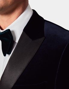 Slim Fit Midnight Blue Jacket