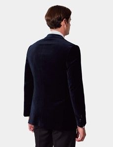 Slim Fit Midnight Blue Jacket