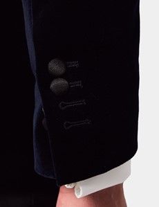 Slim Fit Midnight Blue Jacket