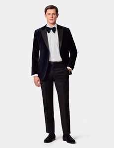 Slim Fit Midnight Blue Jacket