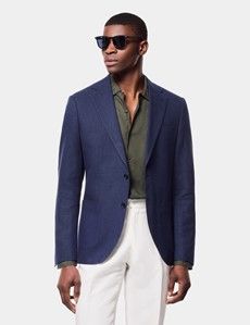 Slim Fit Navy Blazer