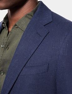 Slim Fit Navy Blazer