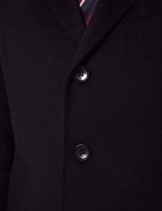 Navy Wool Cashmere Overcoat-preview2