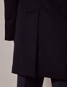 Navy Wool Cashmere Overcoat-preview5