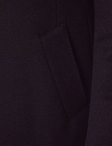 Navy Wool Cashmere Overcoat-preview2