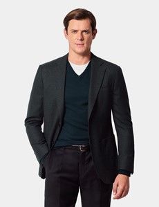 Slim Fit Green Blazer