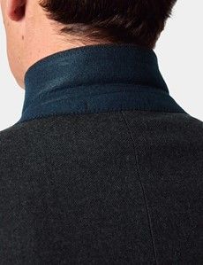 Slim Fit Green Blazer