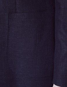 Navy Cotton Linen Blazer - Lord's Limited Edition-preview4