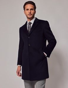 Navy Wool Overcoat-preview1