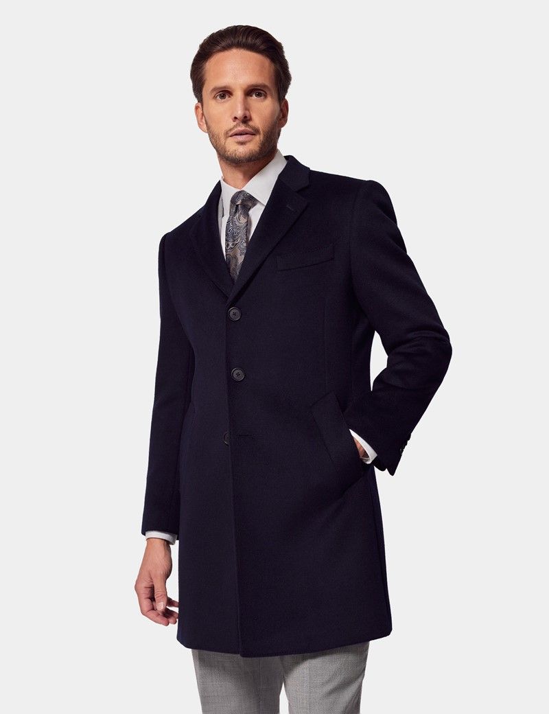 Navy Overcoat