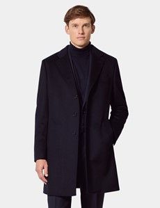 Navy Overcoat