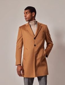 Tan Wool Overcoat-preview4