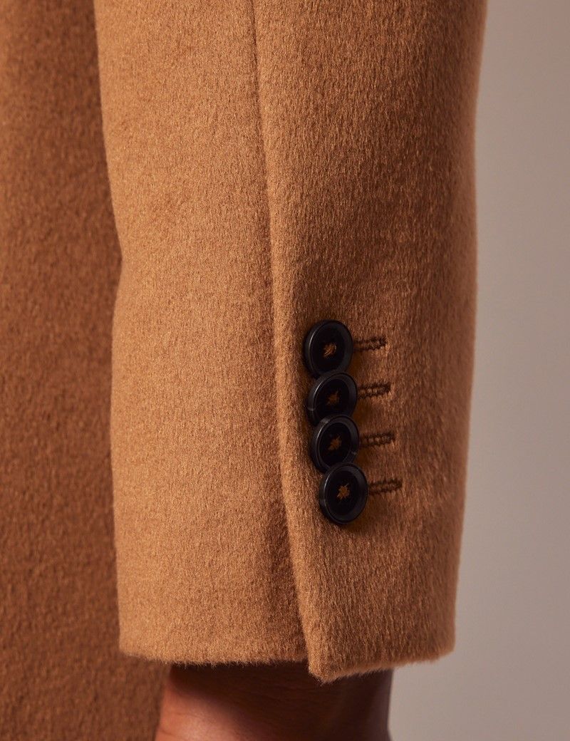 Tan wool overcoat online