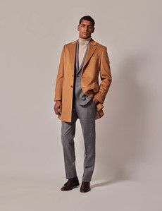 Tan Wool Overcoat-preview9