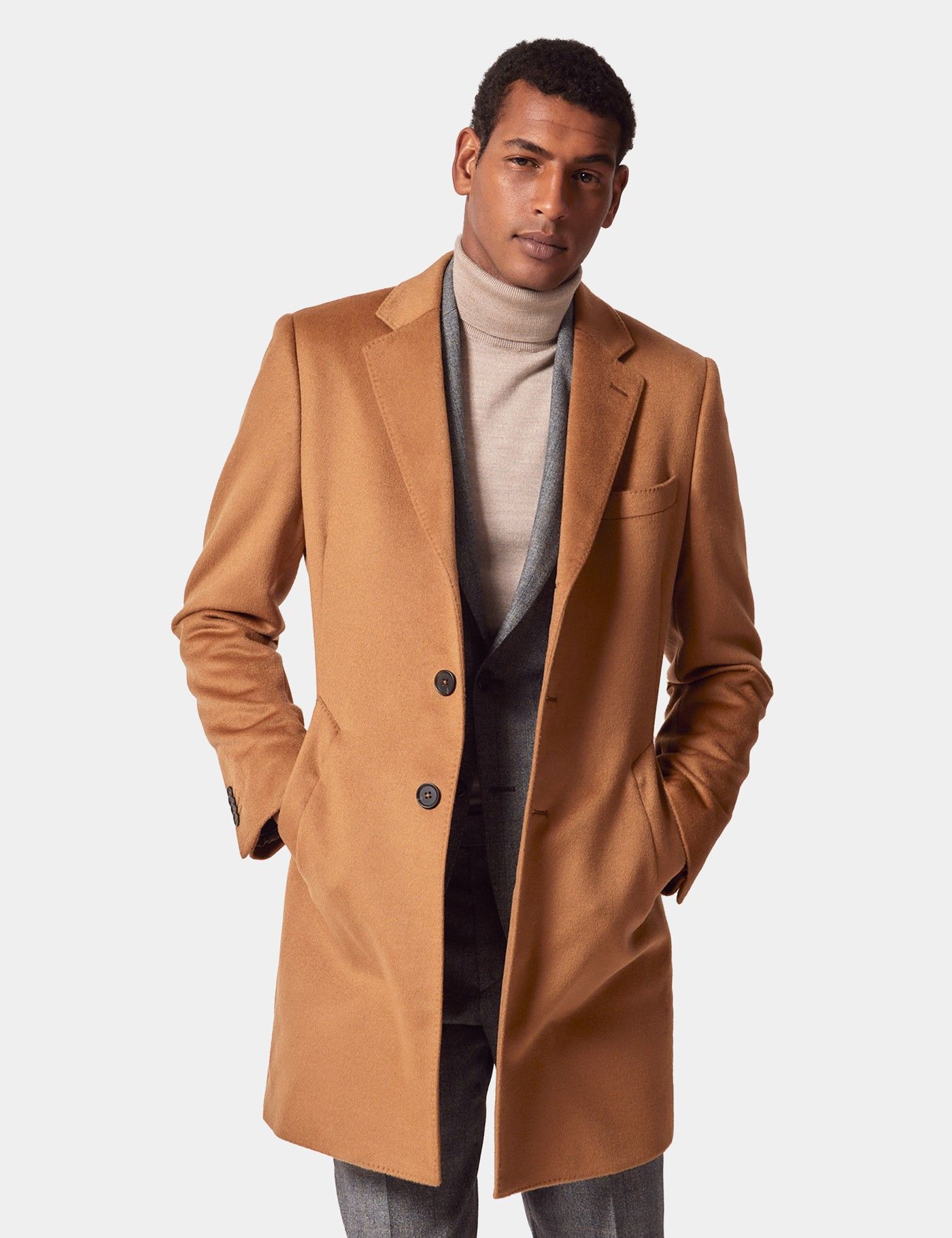 Tan Overcoat