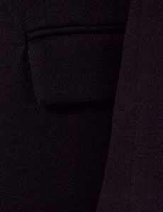 Navy Italian Wool Coat - 1913 Collection-preview2